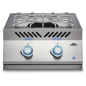 Napoleon Built-In 700 Series Propane Power Burner with Stainless Steel Cover - BIB18PBPSS - Sunzout Outdoor Spaces LLC