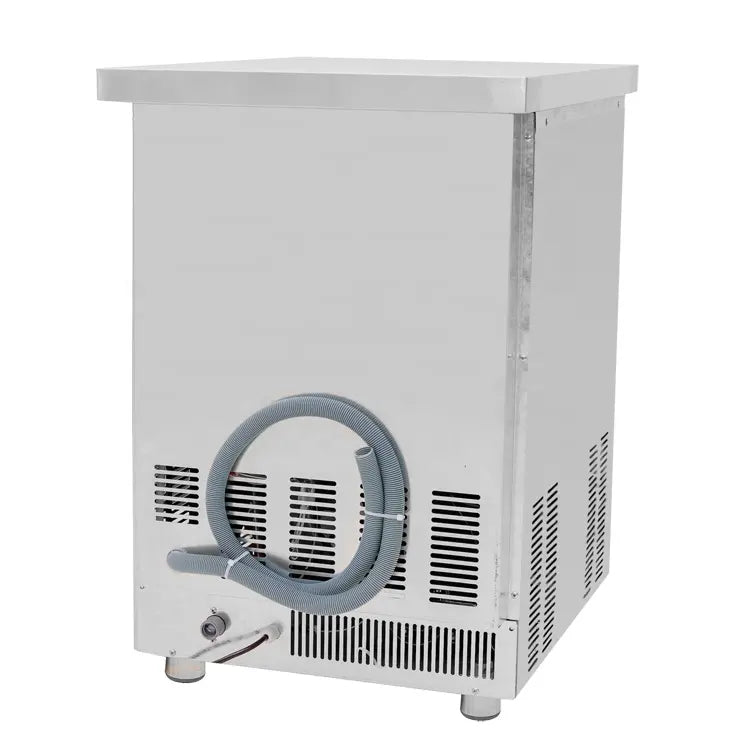 Outdoor Countertop Stainless Steel Ice Maker-25kg Storage - Sunzout Outdoor Spaces LLC