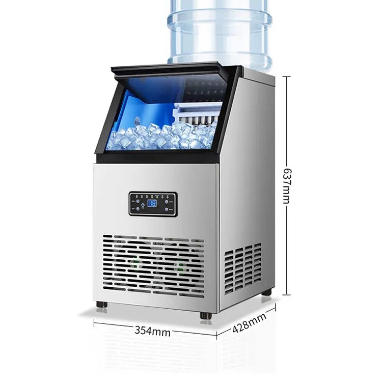 Outdoor Stainless Steel Ice Making Machine- 41 Kg Storage - Sunzout Outdoor Spaces LLC