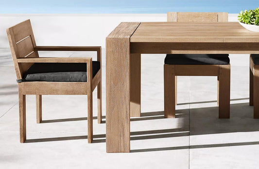 Palmetto Collection- Coastal Teak Dining Set - Sunzout Outdoor Spaces LLC