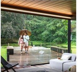 Pergola LED Strip Lighting - Sunzout Outdoor Spaces LLC