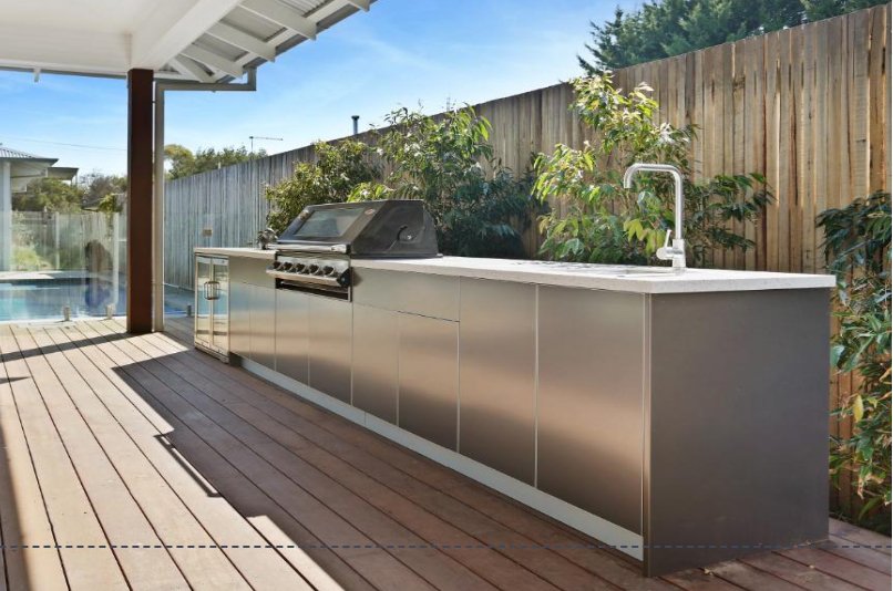 Single Door Outdoor Cabinet - Sunzout Outdoor Spaces LLC