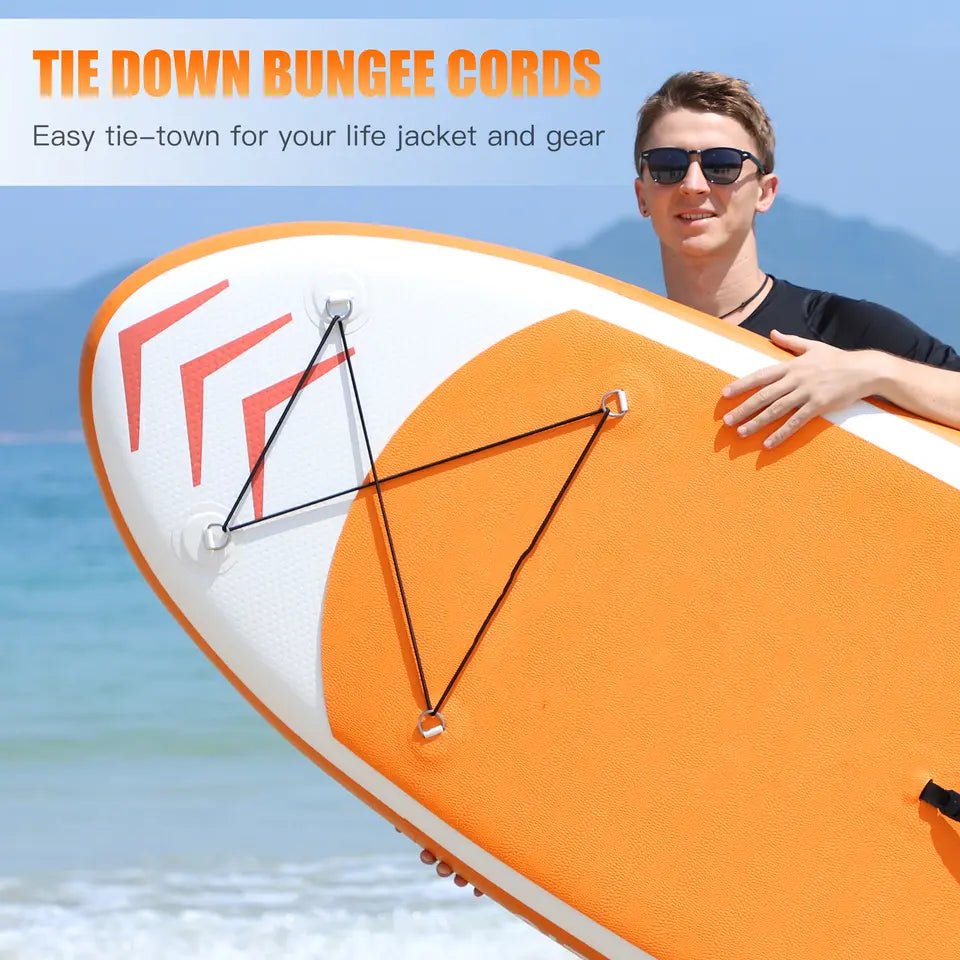 Sunzout Inflatable SUP, Stand Up Paddleboard- Mountain Peak Design - Sunzout Outdoor Spaces LLC