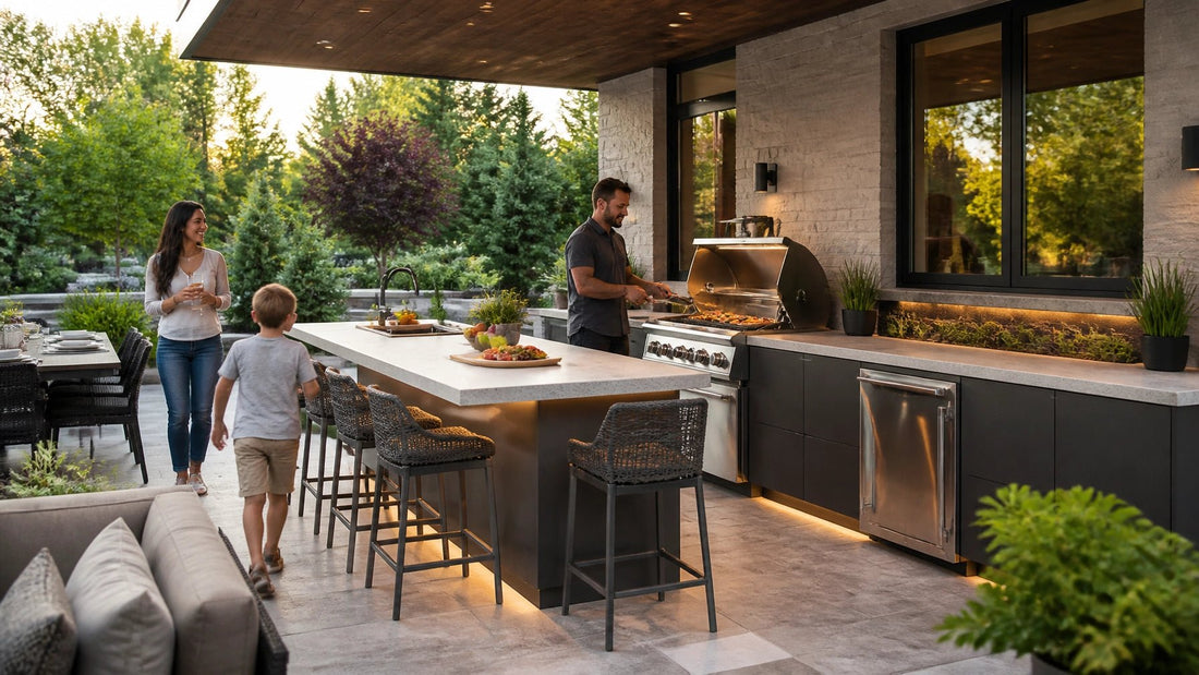 7 Outdoor-Kitchen Features Homeowners Regret Forgetting - Sunzout Outdoor Spaces LLC