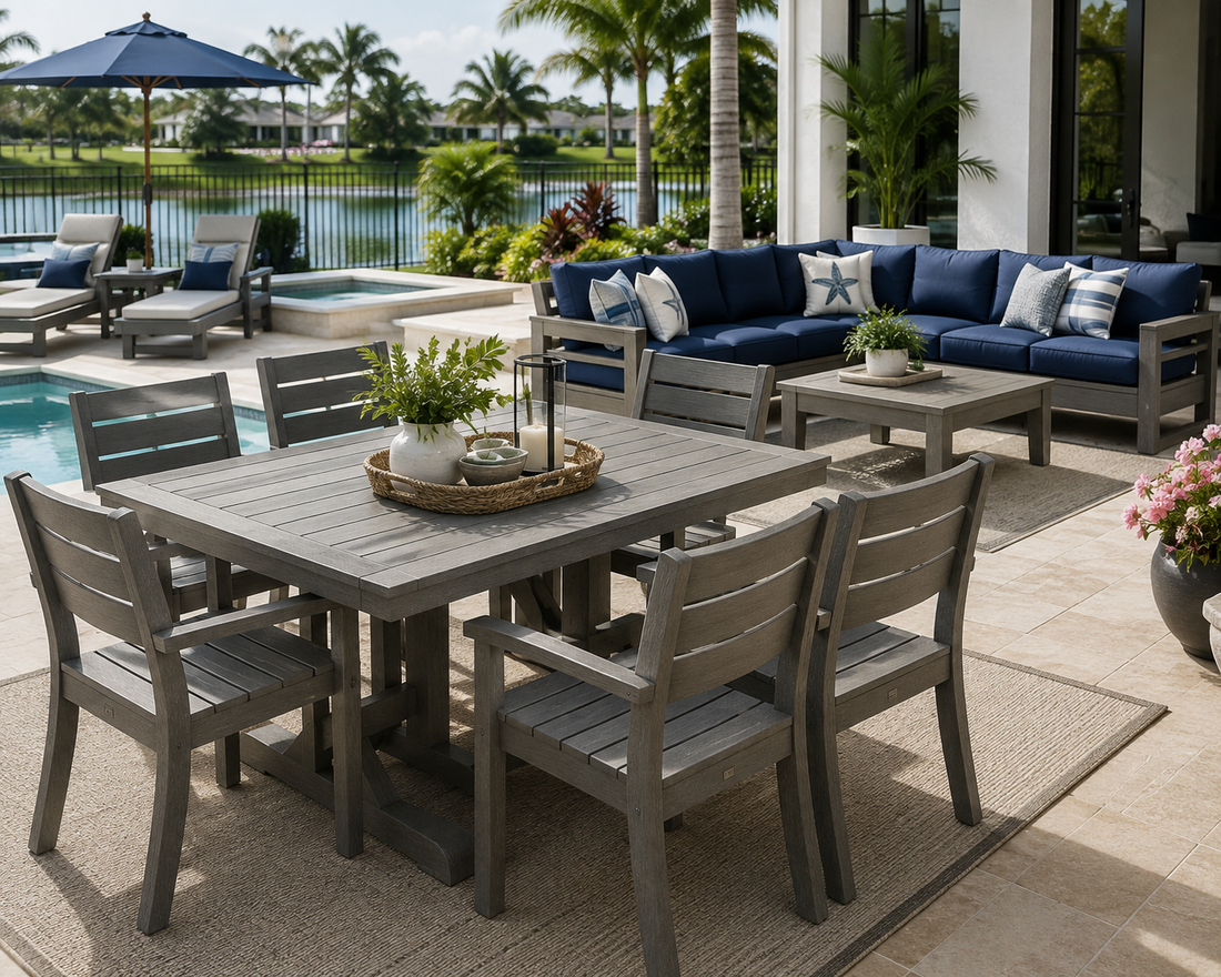 How to Customize Your Patio with Poly Outdoor Furniture