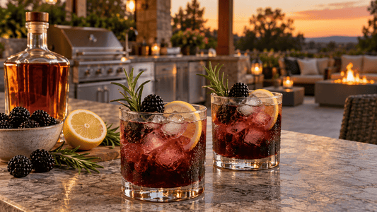 Blackberry Bourbon Campfire Smash - Sunzout Outdoor Spaces LLC