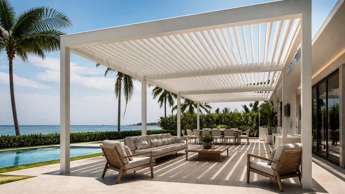 Can Your Pergola Survive a Hurricane? The Truth About High Wind Ratings - Sunzout Outdoor Spaces LLC