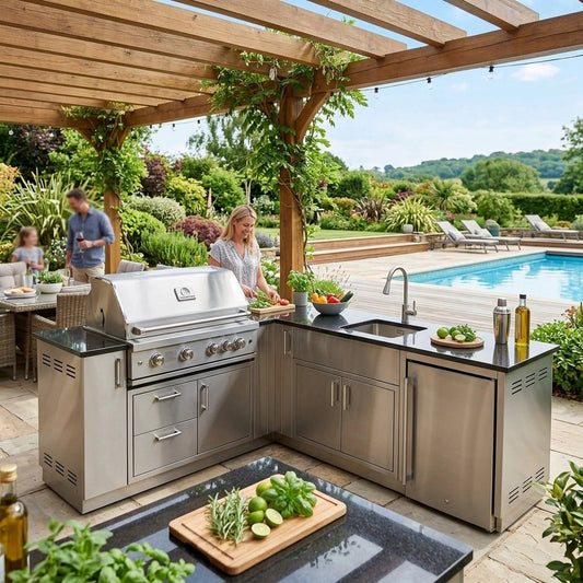 Collection: 304 Stainless Steel Designer Outdoor Kitchens - Sunzout Outdoor Spaces LLC
