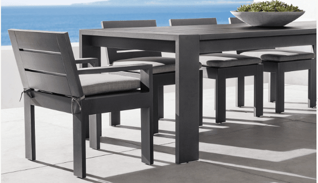 Crafting the Perfect Outdoor Haven with Palmetto Collection's Aluminum Dining Set and Sunzout Motorized Pergolas Plus Modular and Stainless Steel Kitchen Trends - Sunzout Outdoor Spaces LLC