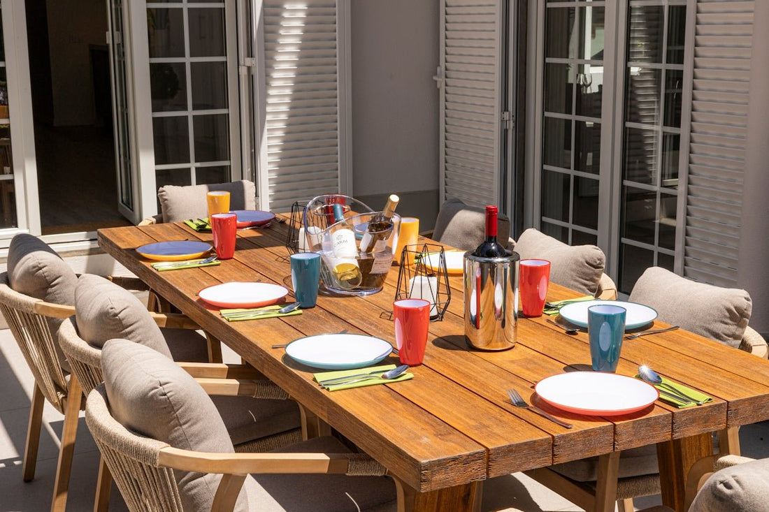 Create the Ultimate Relaxing Space with Eco-Friendly Teak Furniture - Sunzout Outdoor Spaces LLC