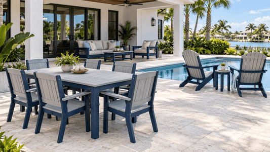 Design Your Own Poly Patio Furniture: A Guide to Colors, Styles and Outdoor Spaces - Sunzout Outdoor Spaces LLC