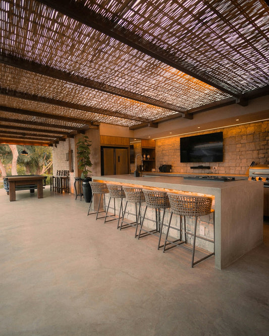 Enhance Your Outdoor Space with the Versatile Island End Table Sunzout Motorized Pergolas and Modular Outdoor Kitchens - Sunzout Outdoor Spaces LLC