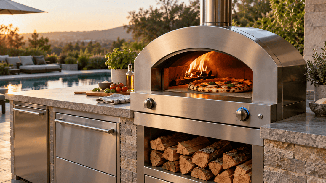 Gas vs. Wood-Fired Pizza Ovens: Which Is Best for Your Outdoor Kitchen? - Sunzout Outdoor Spaces LLC