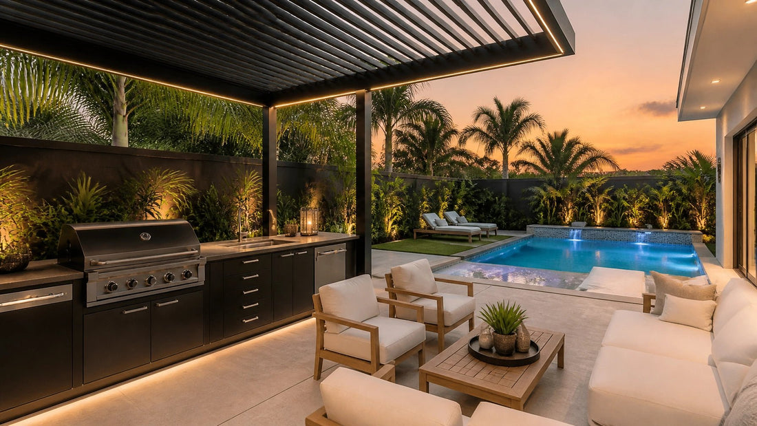 How to Create a Backyard That Feels Like a Luxury Vacation - Sunzout Outdoor Spaces LLC