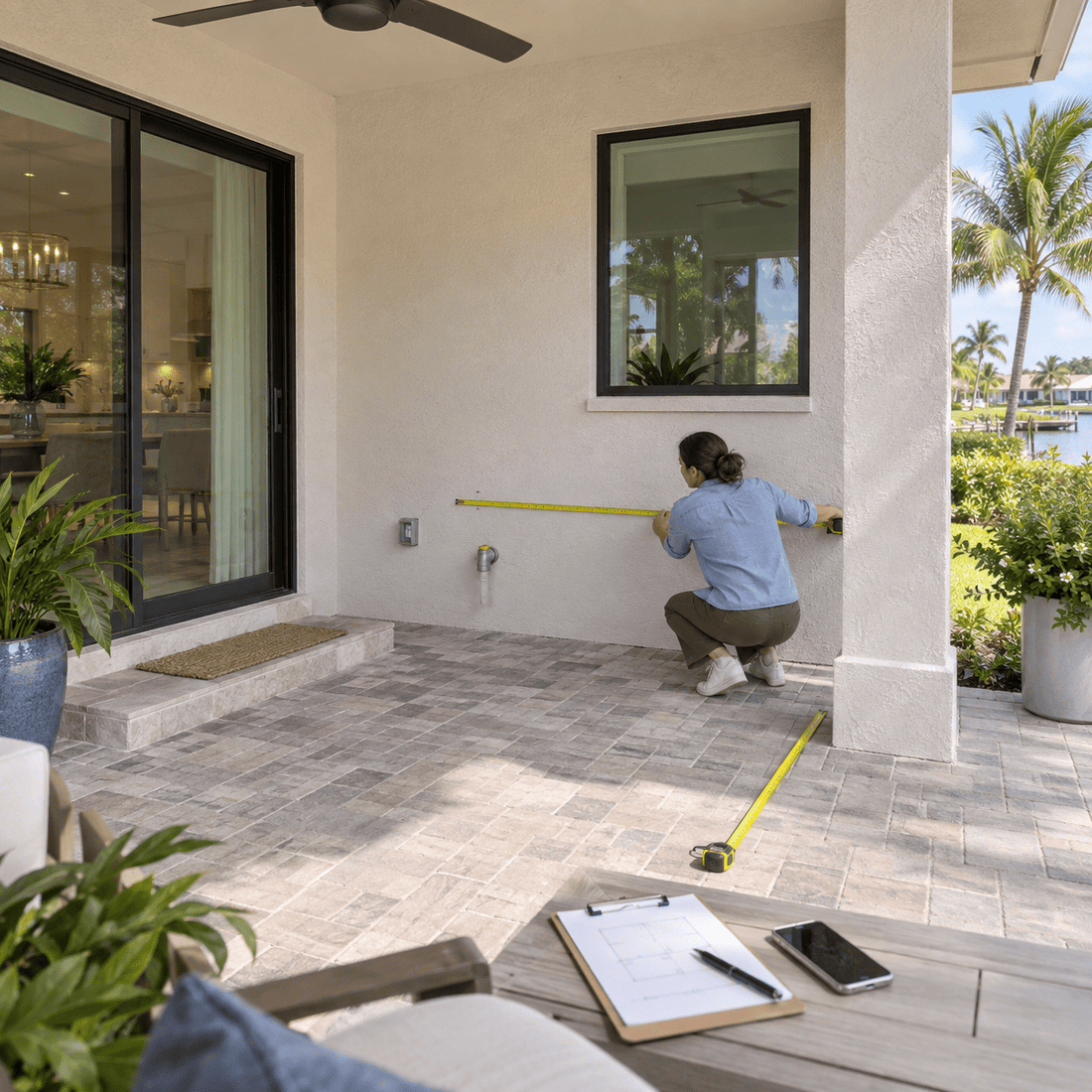 Measure Twice, Grill Once: How to Measure Your Patio for an Outdoor Kitchen - Sunzout Outdoor Spaces LLC