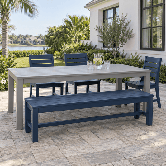 Outdoor Dining Bench vs. Chairs: Which Seating Works for Your Patio? - Sunzout Outdoor Spaces LLC