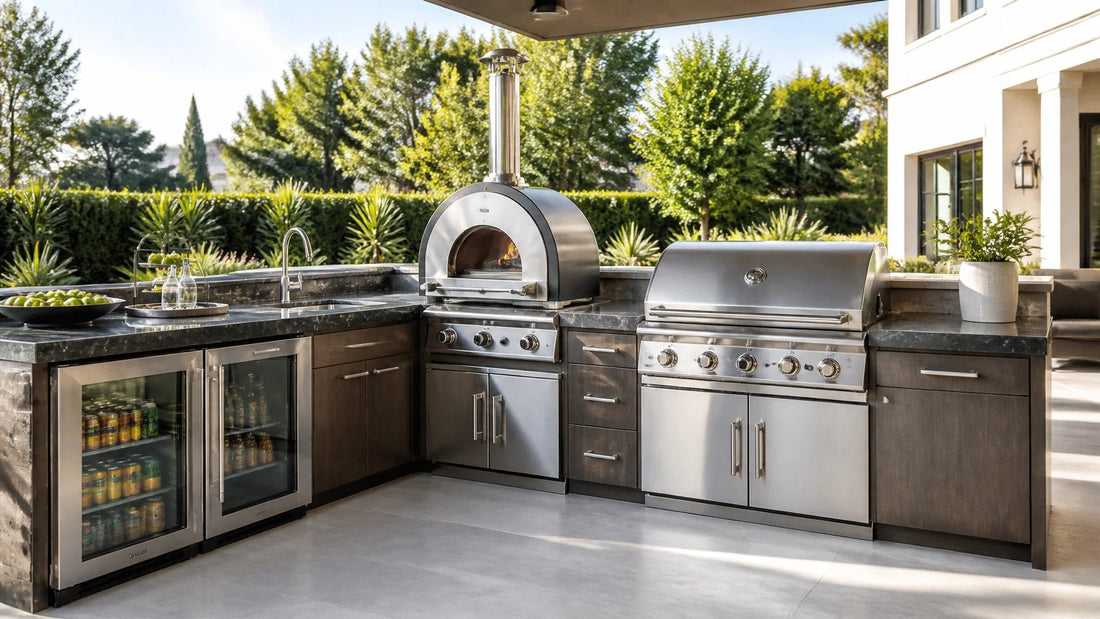 Pizza Ovens, Power Burners, and Beverage Centers: 6 High-End Outdoor Kitchen Add-Ons for Serious Hosts - Sunzout Outdoor Spaces LLC