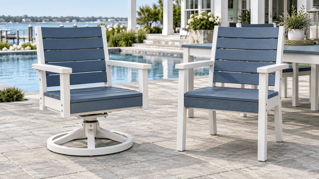 Swivel vs. Stationary Outdoor Dining Chairs: Which Is Right for Your Patio? - Sunzout Outdoor Spaces LLC
