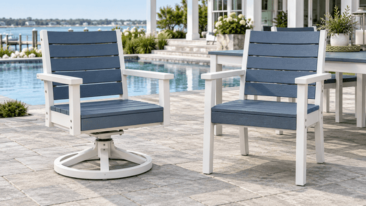 Swivel vs. Stationary Outdoor Dining Chairs: Which Is Right for Your Patio? - Sunzout Outdoor Spaces LLC