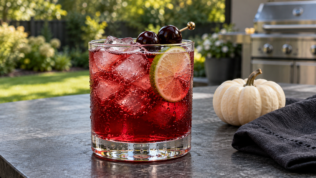 Vampire’s Kiss Cherry Fizz: An Easy Halloween Cocktail - Sunzout Outdoor Spaces LLC