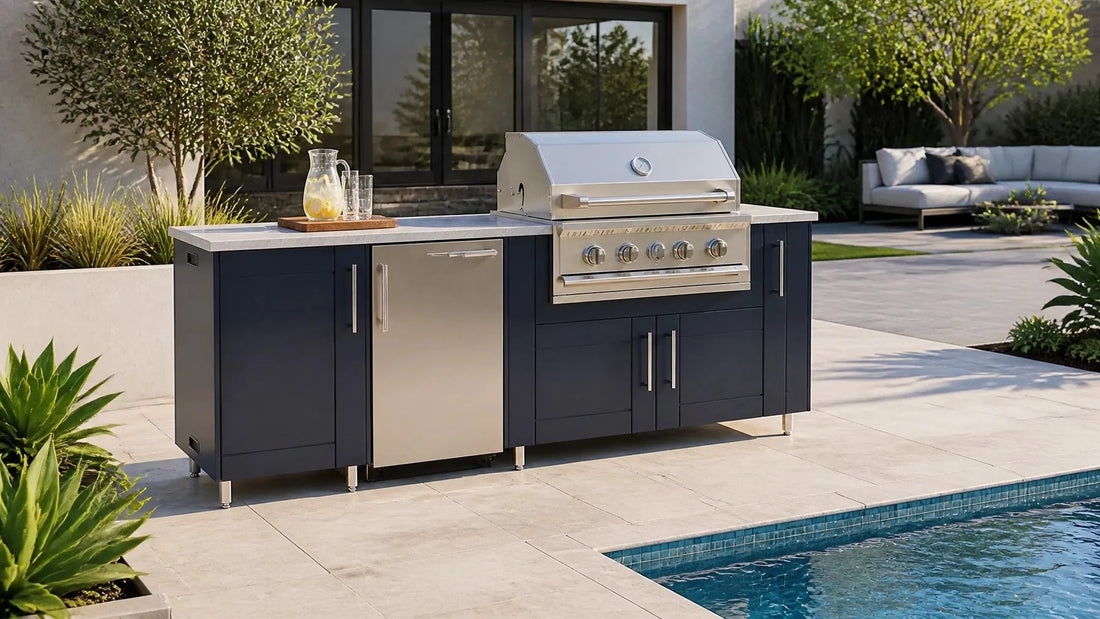 What Is an HDPE Outdoor Kitchen, and Is a Complete Island Right for Your Backyard? - Sunzout Outdoor Spaces LLC
