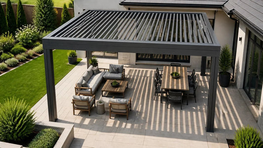 Which Direction Should Pergola Louvers Face? - Sunzout Outdoor Spaces LLC