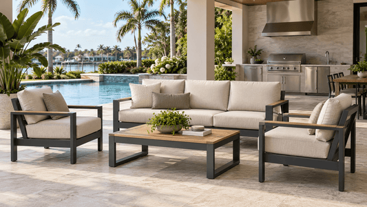 Why Aluminum Patio Furniture Is a Smart Choice for Outdoor Living - Sunzout Outdoor Spaces LLC