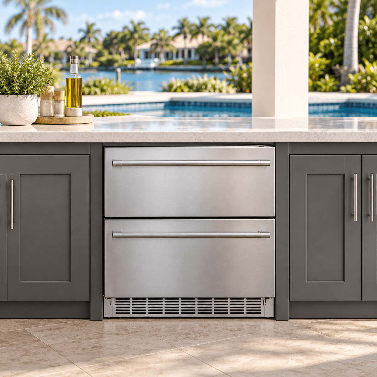 Outdoor Refrigerators - Sunzout Outdoor Spaces LLC
