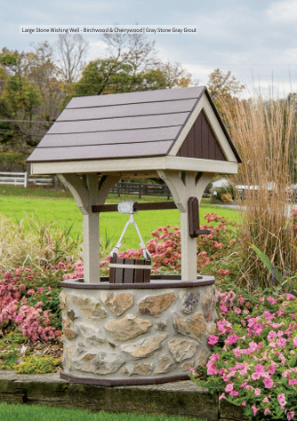Garden Wishing Well - Sunzout Outdoor Spaces LLC