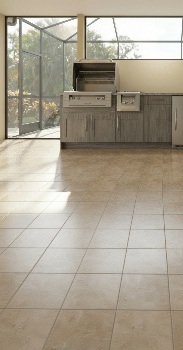 118 inch Weatherstrong Outdoor Kitchen READY for Grill, Side Burner Sink and Refrigerator - Sunzout Outdoor Spaces LLC