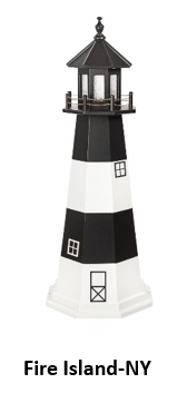 2' Poly Lighthouse - FREE SHIPPING - Sunzout Outdoor Spaces LLC