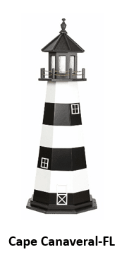 2' Poly Lighthouse - FREE SHIPPING - Sunzout Outdoor Spaces LLC
