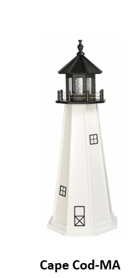 2' Poly Lighthouse - FREE SHIPPING - Sunzout Outdoor Spaces LLC