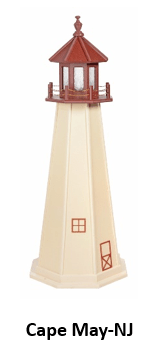 2' Poly Lighthouse - FREE SHIPPING - Sunzout Outdoor Spaces LLC