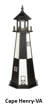 2' Poly Lighthouse - FREE SHIPPING - Sunzout Outdoor Spaces LLC