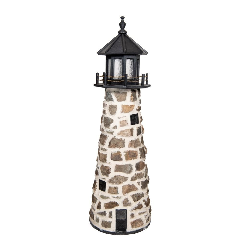 4' Stone Lighthouse - FREE SHIPPING - Sunzout Outdoor Spaces LLC