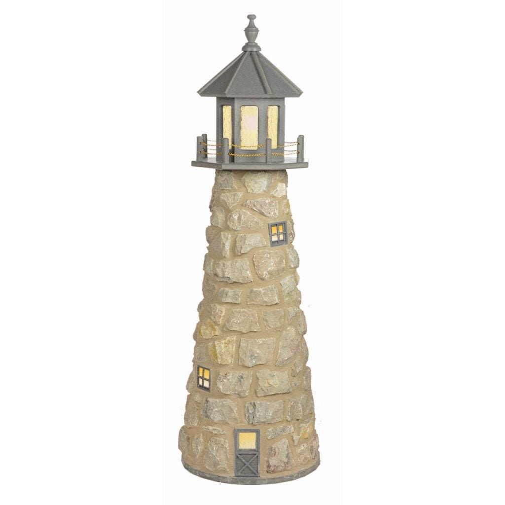 5' Stone Lighthouse - FREE SHIPPING - Sunzout Outdoor Spaces LLC