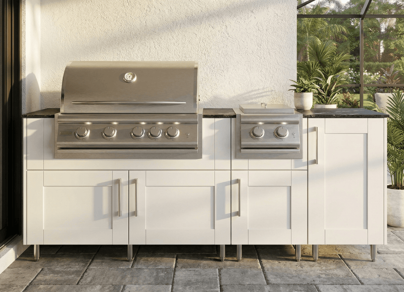 7 Ft WeatherStrong Outdoor Kitchen Island