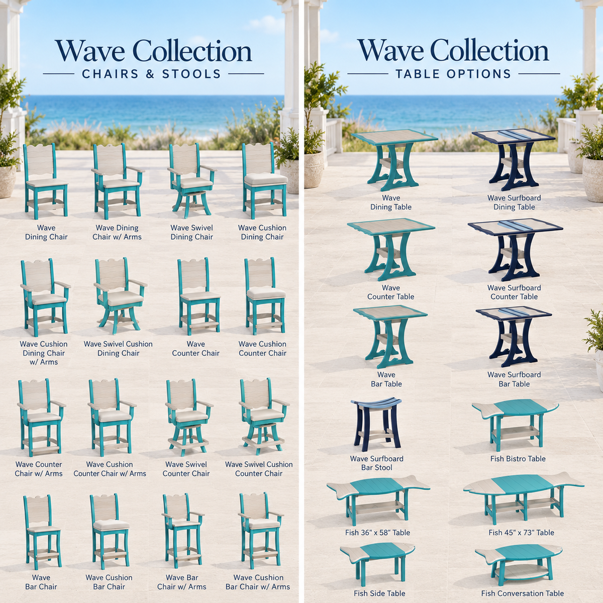 Wave Dining Collection