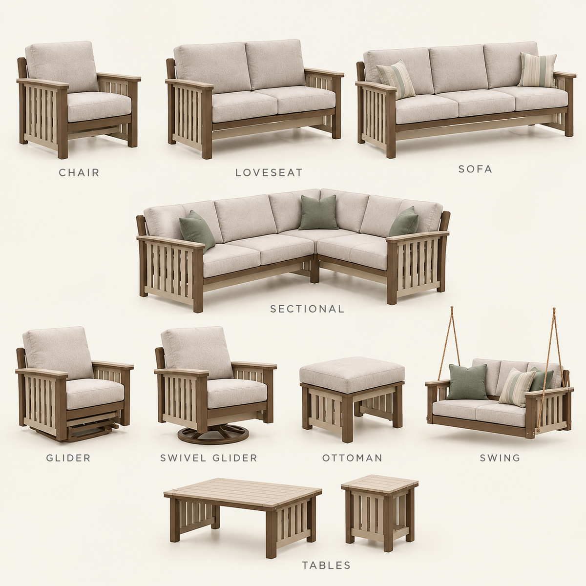 Mission Deep Seating Collection