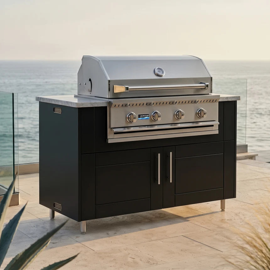 WeatherStrong 50" Surf Complete HDPE Outdoor Kitchen Island