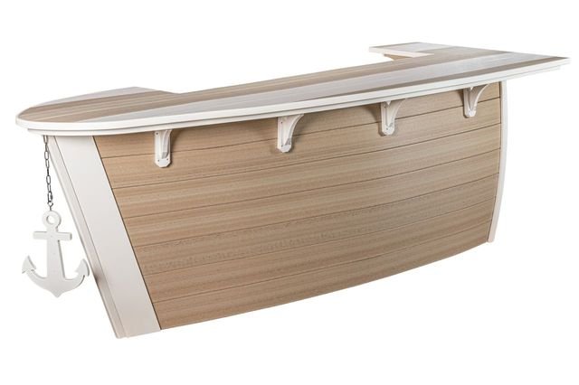Anchor Avenue Bar Table 118" x 46" FREE SHIPPING - Sunzout Outdoor Spaces LLC