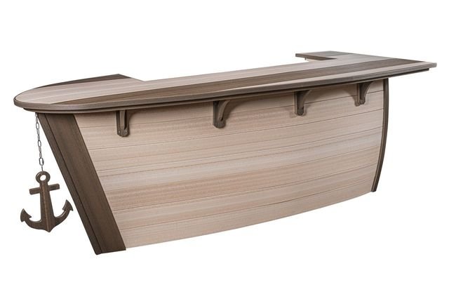 Anchor Avenue Bar Table 118" x 46" FREE SHIPPING - Sunzout Outdoor Spaces LLC