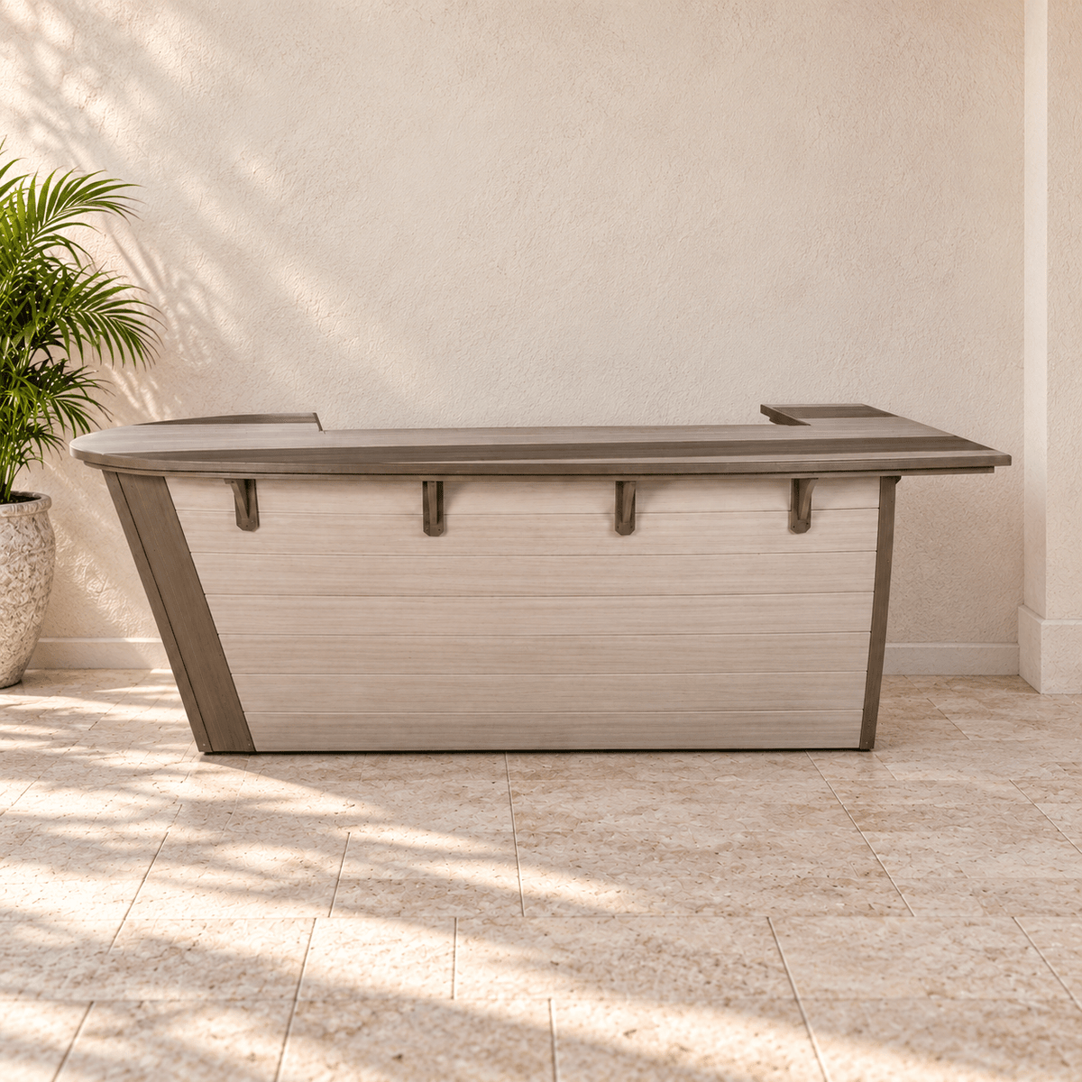 Anchor Avenue Bar Table - Sunzout Outdoor Spaces LLC