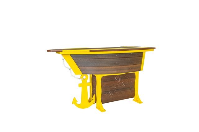Anchor Avenue Bar Table 76" X 32"" FREE SHIPPING - Sunzout Outdoor Spaces LLC
