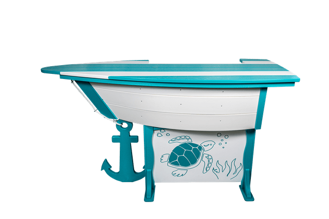 Anchor Avenue Bar Table 76" X 32"" FREE SHIPPING - Sunzout Outdoor Spaces LLC