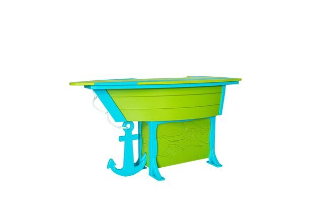 Anchor Avenue Bar Table 76" X 32"" FREE SHIPPING - Sunzout Outdoor Spaces LLC