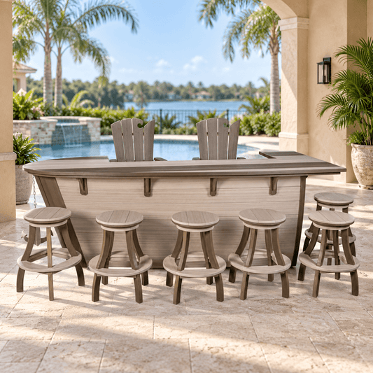 Anchor Avenue Bar Table Collection - Sunzout Outdoor Spaces LLC