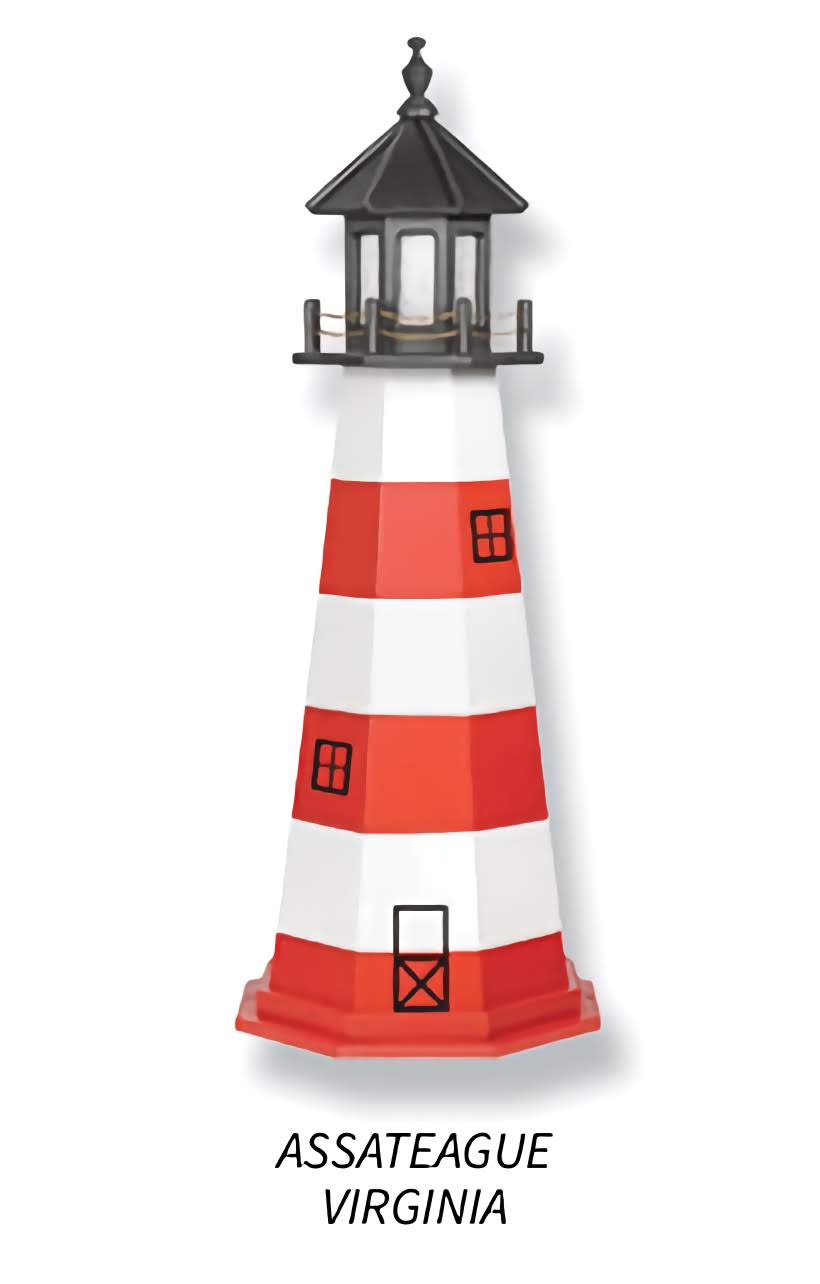 Asseteague Virgina Replica Garden Lighthouse - Sunzout Outdoor Spaces LLC
