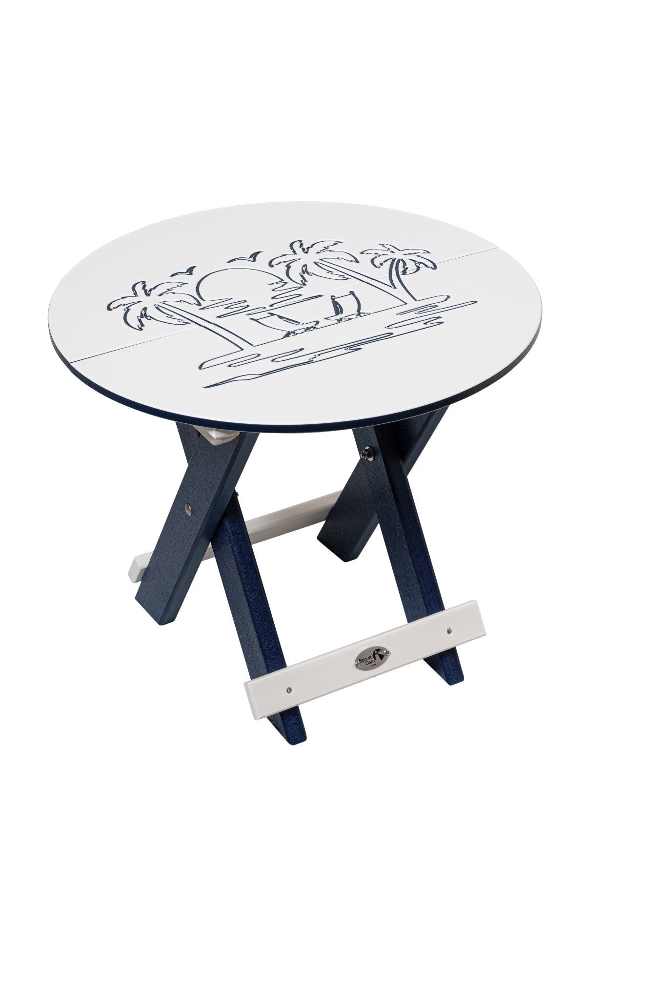 Bayside Round Folding Table FREE SHIPPING - Sunzout Outdoor Spaces LLC